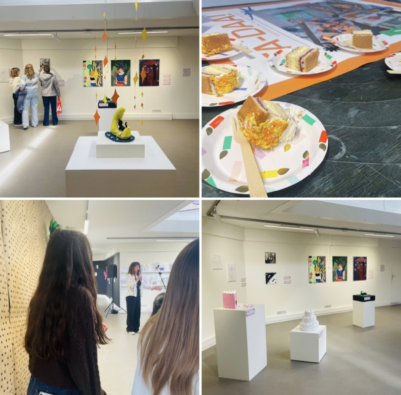 De eerste echte expositie van Art&Community is geopend!